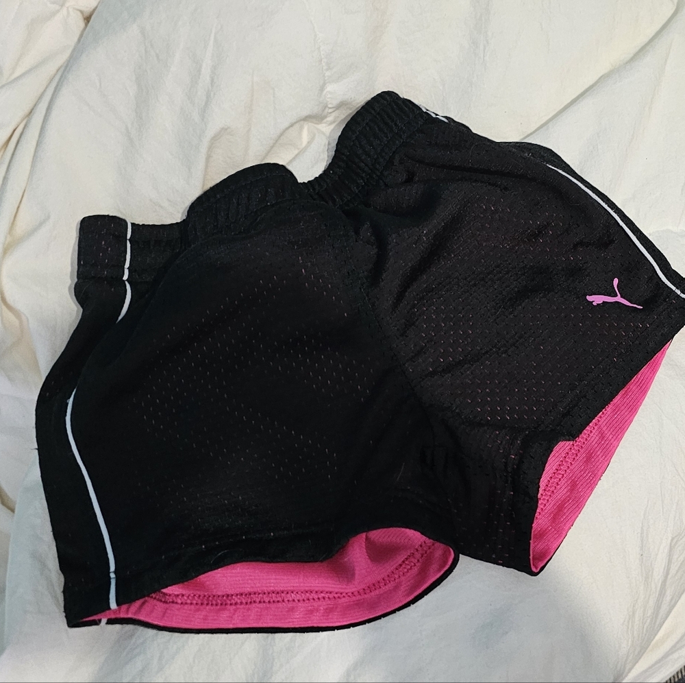 girls puma shorts